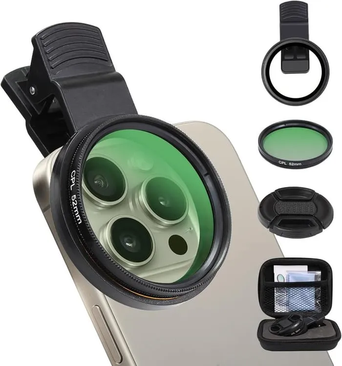 CPL Lens Filter Kit for Mobile