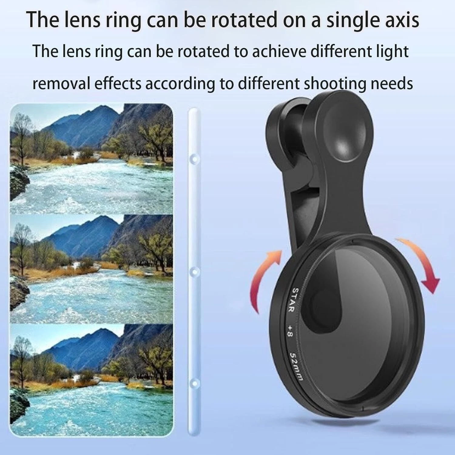 CPL Lens Filter Kit for Mobile
