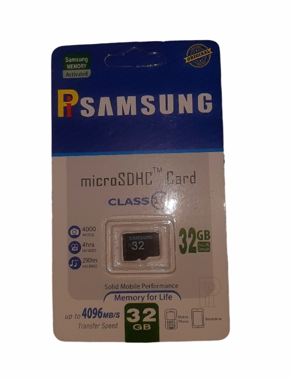 Samsung 32 GB Memory Card Class 10 for all storage device -1 years Replacement Grantee
