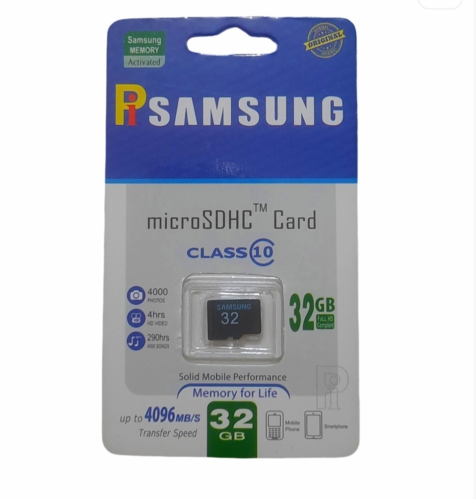 Samsung 32 GB Memory Card Class 10 for all storage device -1 years Replacement Grantee