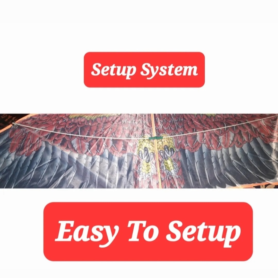 Eagle Kite/eagle ghuri Premium Quality Long Lasting Multicolor Big Size 72″/6 Feet-1 Piece Toys