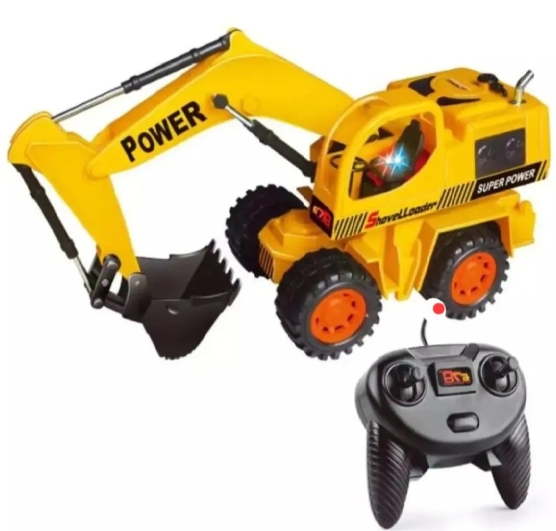 Excavator – RC Rechargeable Toy for Kids Full Remote Control Many Function Remote Control Beku Car-1 Piece