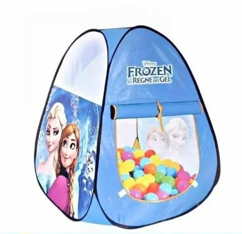 Tent House with 50 Plastic Balls | Foldable Indoor Outdoor Playhouse Tent for Children | Portable Toy Tent-টেন্ট হাউস ৫০টি প্লাস্টিক বলসহ | ফোল্ডেবল ইনডোর-আউটডোর বাচ্চাদের খেলার টেন্ট | পোর্টেবল প্লেহ