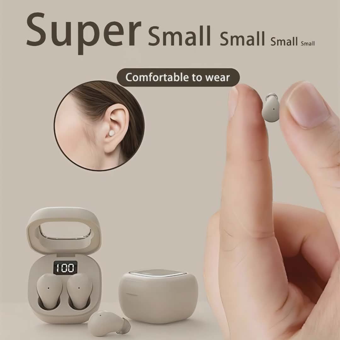 Mini Ultra-Small Hidden Side Sleeping Comfortable Wireless 5.3 Noise Reduction Bluetooth TWS