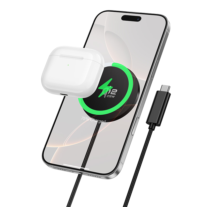Hoco CW63 Pro Qi2.2 Ultra-thin Magnetic Wireless Charger