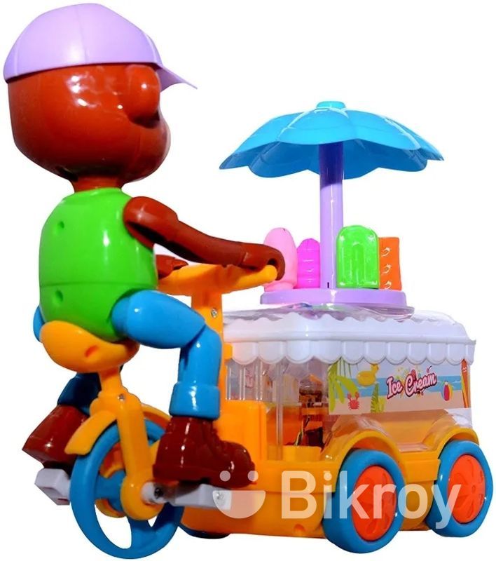 Bump And Go Monkey Ice Cream Toy for Kids 7003