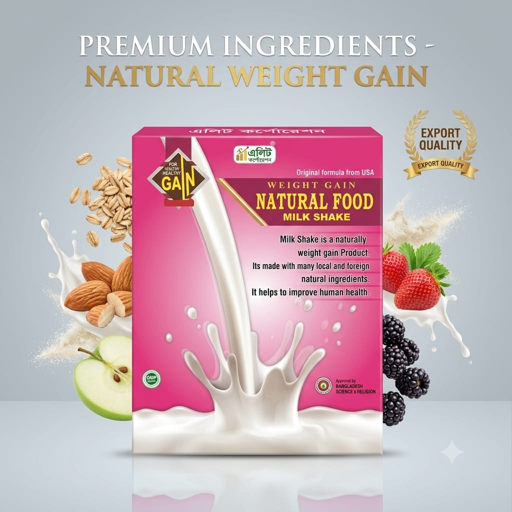 Weight Gain Natural Food Milk Shake