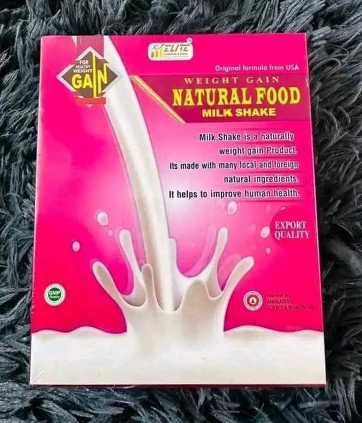 Weight Gain Natural Food Milk Shake
