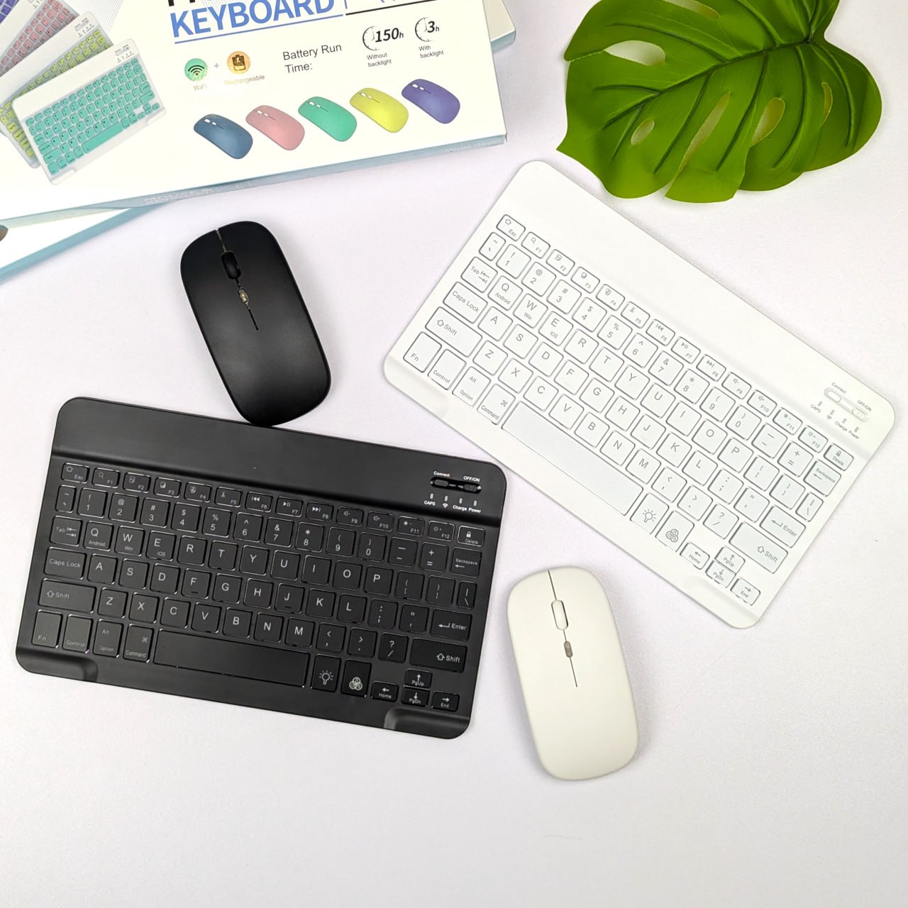 Wireless Mouse & Keyboard Combo Kit (Slim & Stylish Design) 13144