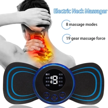 ?Mini Rechargeable Deep Tissue Therapy Massager SL-720 & Smart Mini Neck Massager Portable Electronic Stick Double Special Combo?? 11378