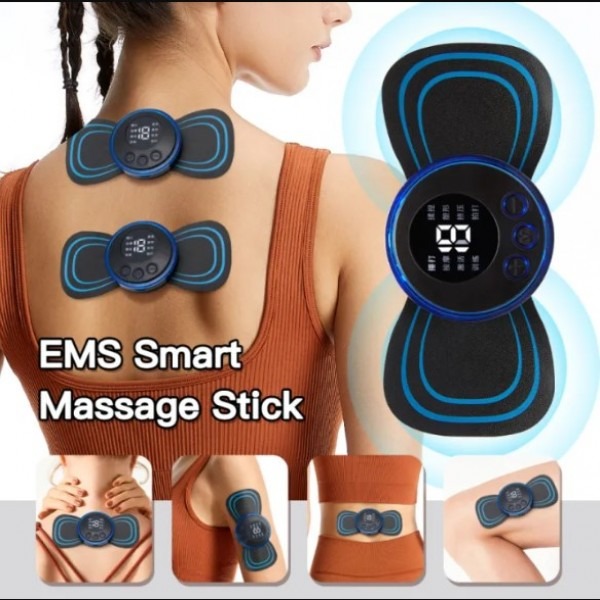 ?Mini Rechargeable Deep Tissue Therapy Massager SL-720 & Smart Mini Neck Massager Portable Electronic Stick Double Special Combo?? 11378