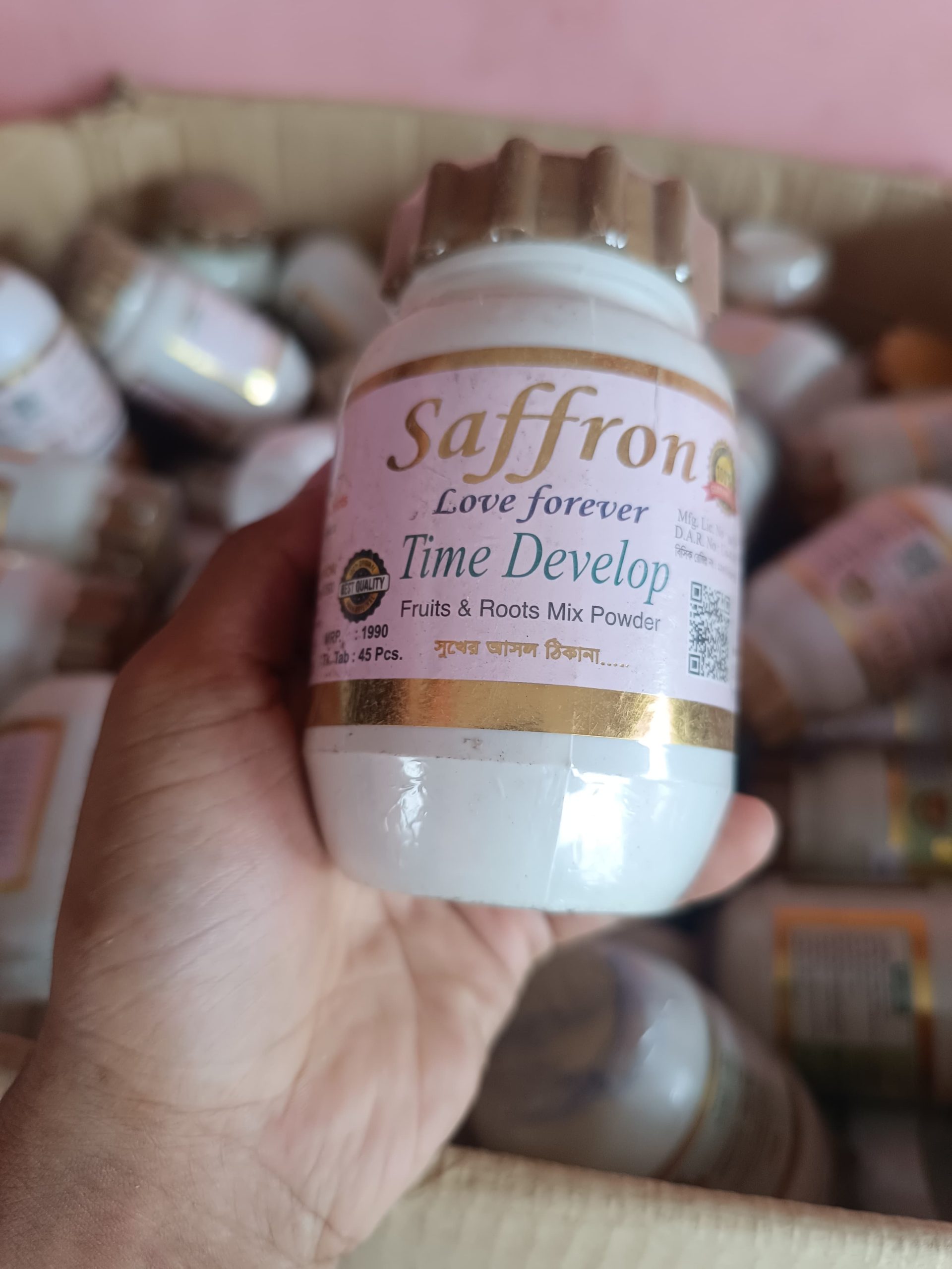 Saffron Time Develop” (Fruits & Roots Mix)