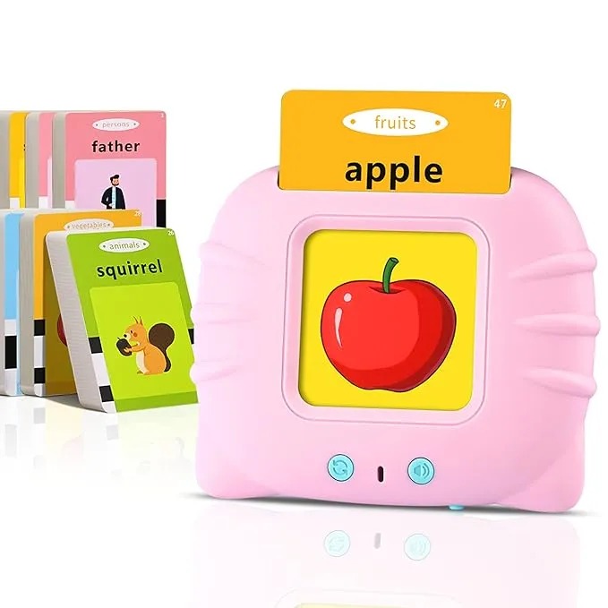 Talking Flashcards for Kids-Educational Learning Toy-112 Cards Both Side 224 Content with Audio & Visuals 12855