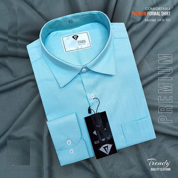 Premium Cotton Full Sleeve Formal Shirt ?