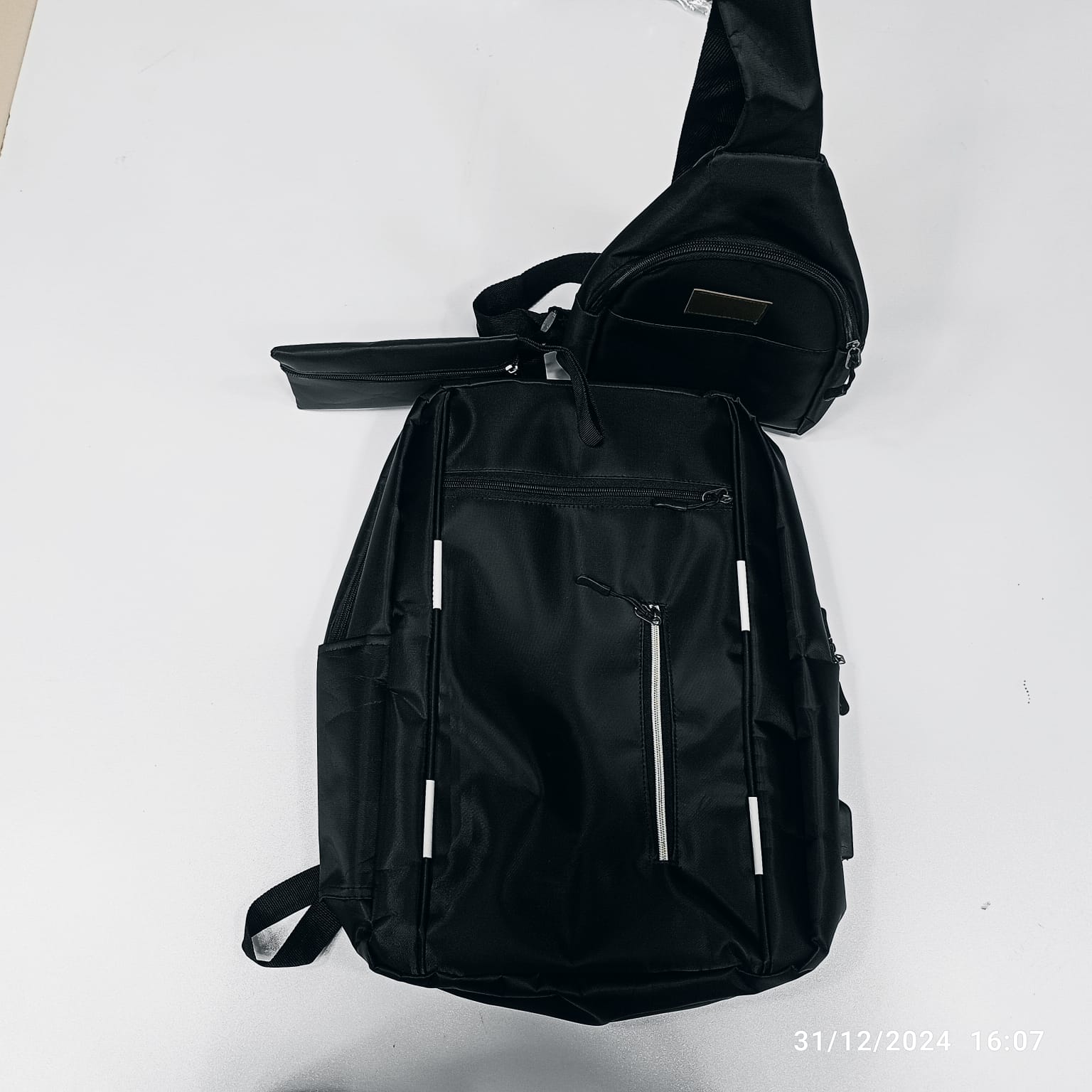 e pieces bag combo pack(Black)