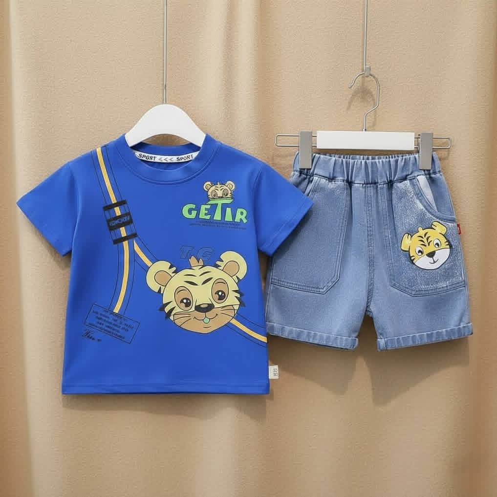 Baby Tshirt and Denim Pant Set3