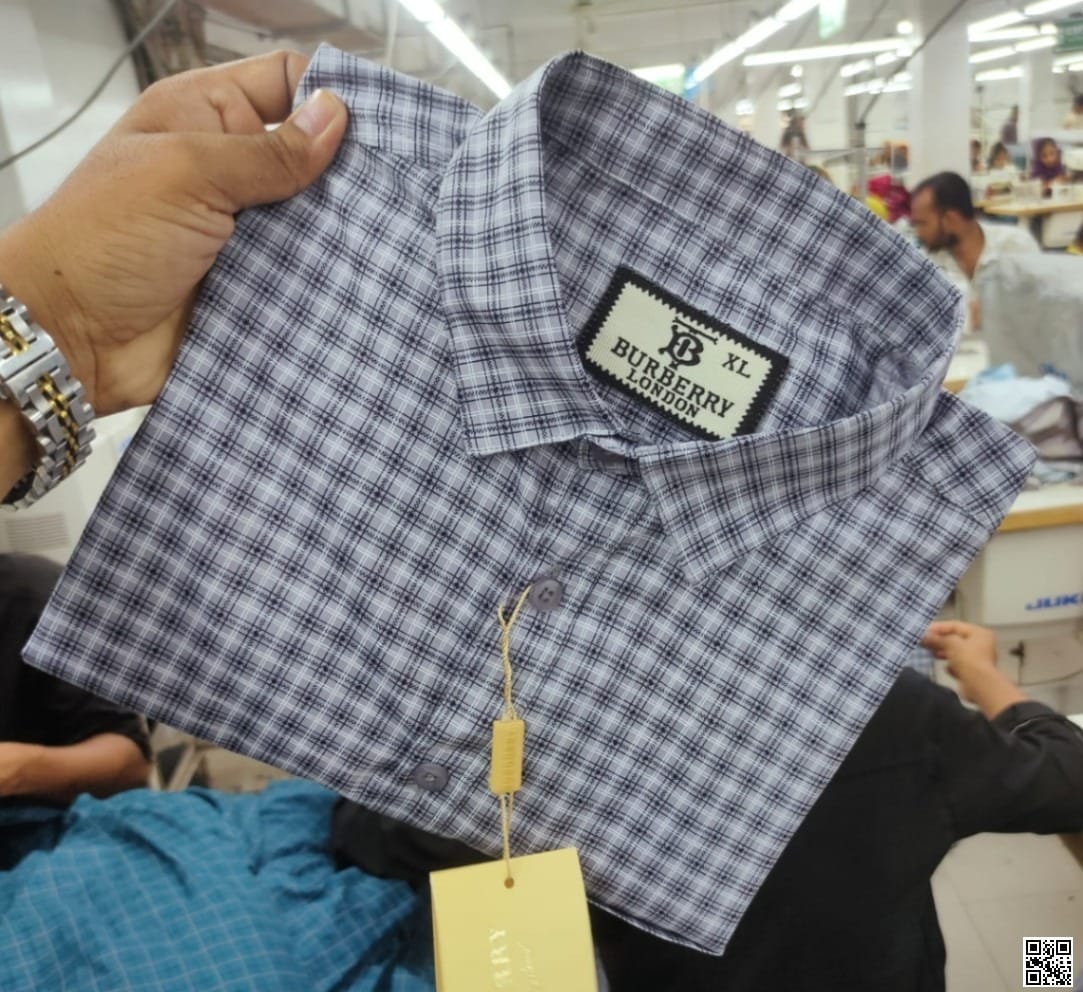 Burberry full Sleeve Cotton Print Shirt Color and quality 100% guarantee