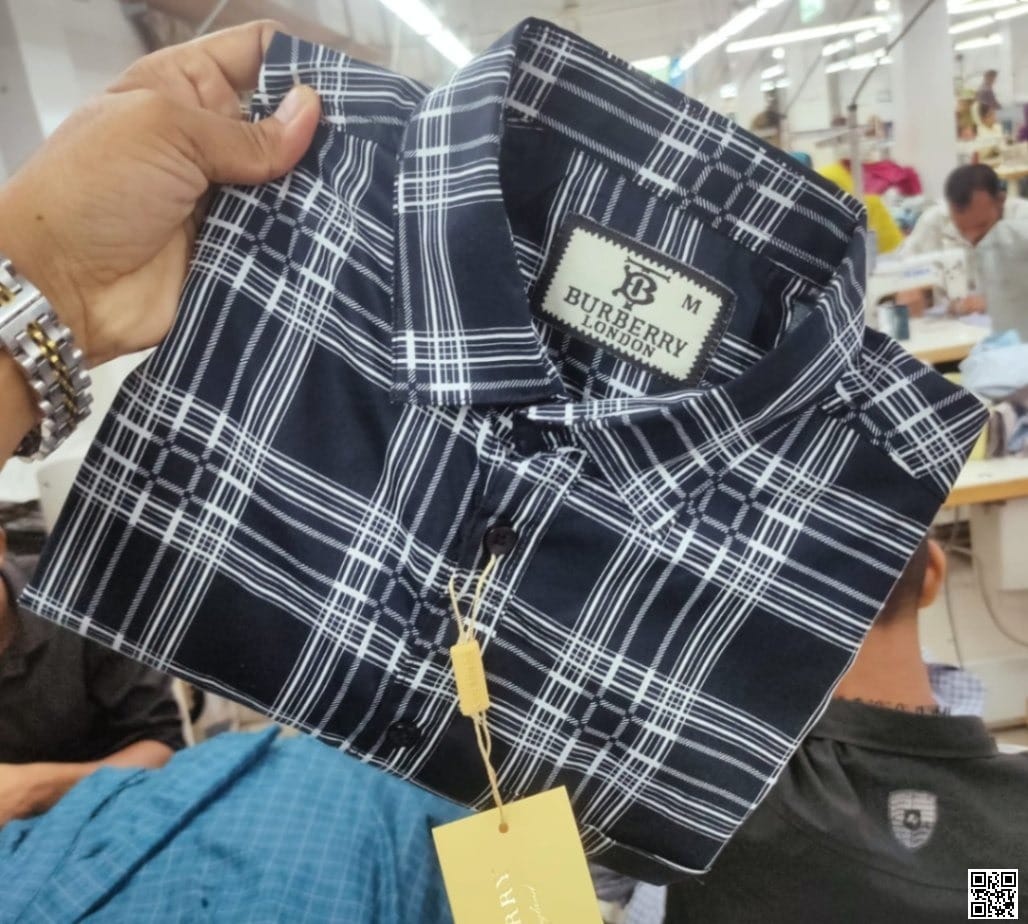 Burberry full Sleeve Cotton Print Shirt Color and quality 100% guarantee