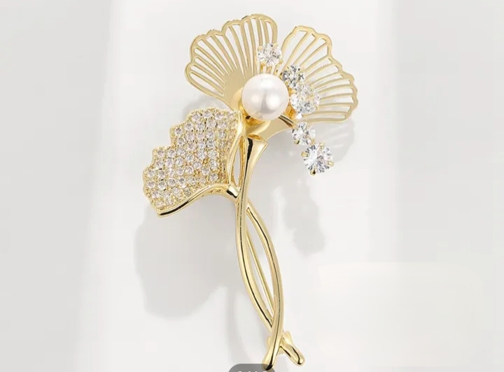 Brooch hijab safety pin