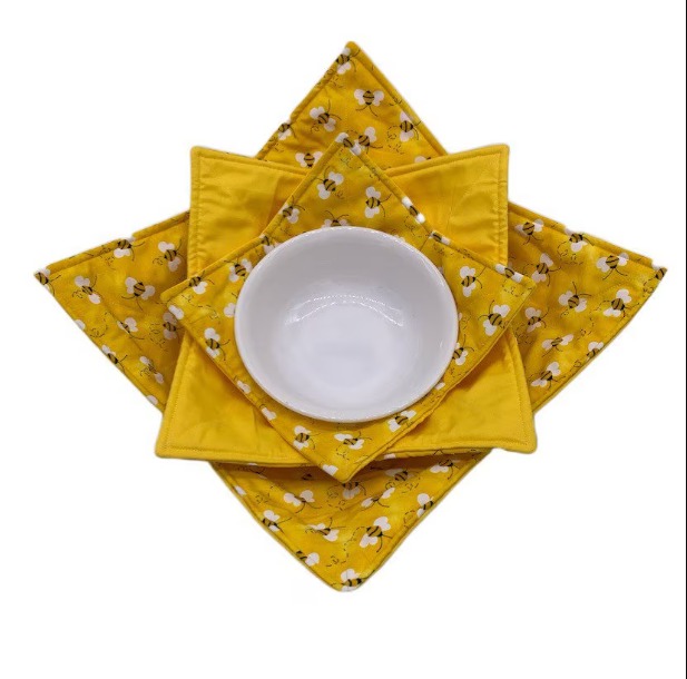 3 Pcs Set Microwave Comfort Dish Colorful-Safe Bowl Cover Dish Set