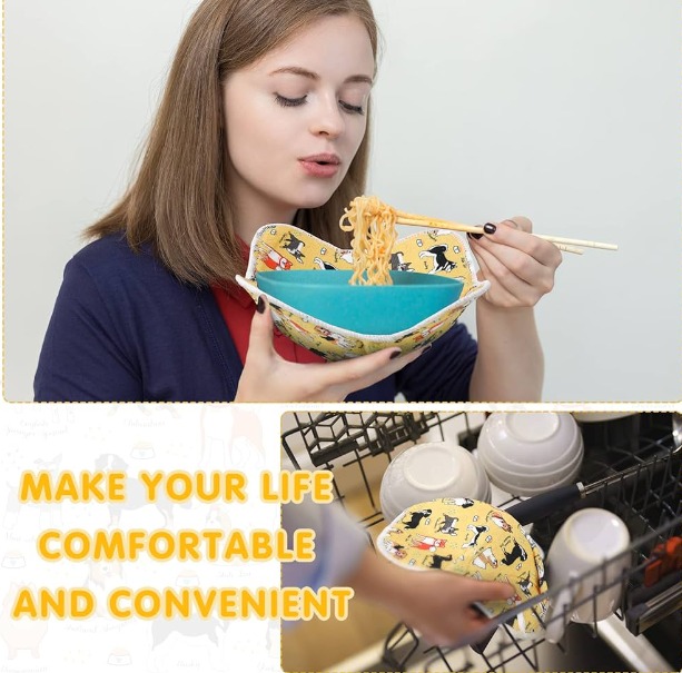 3 Pcs Set Microwave Comfort Dish Colorful-Safe Bowl Cover Dish Set