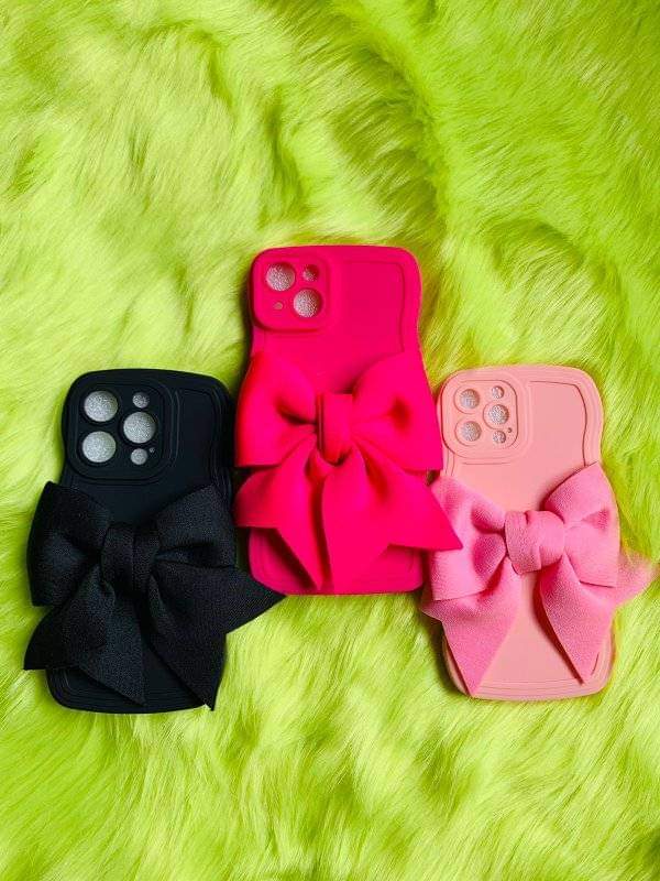 Bow Ladies iPhone silicone case