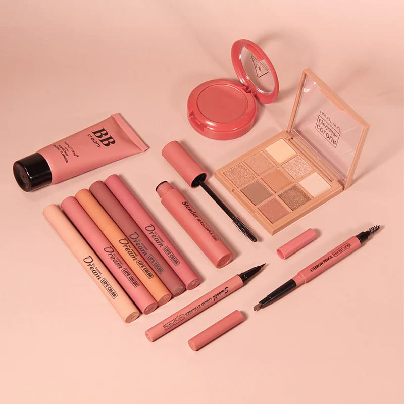 All-in-One Makeup Kit – ১১ পিসের সম্পূর্ণ মেকআপ সেট