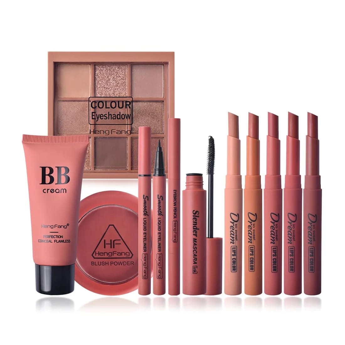 All-in-One Makeup Kit – ১১ পিসের সম্পূর্ণ মেকআপ সেট