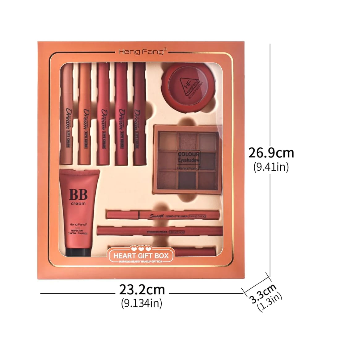 All-in-One Makeup Kit – ১১ পিসের সম্পূর্ণ মেকআপ সেট
