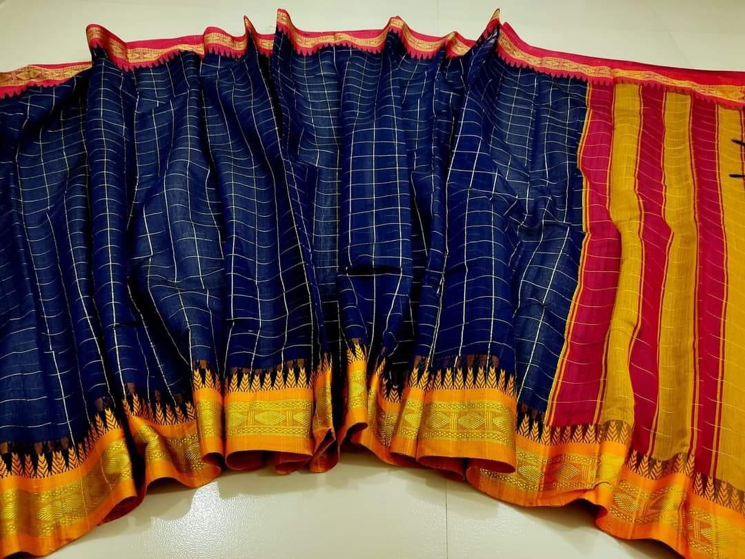 Half silk madurai saree