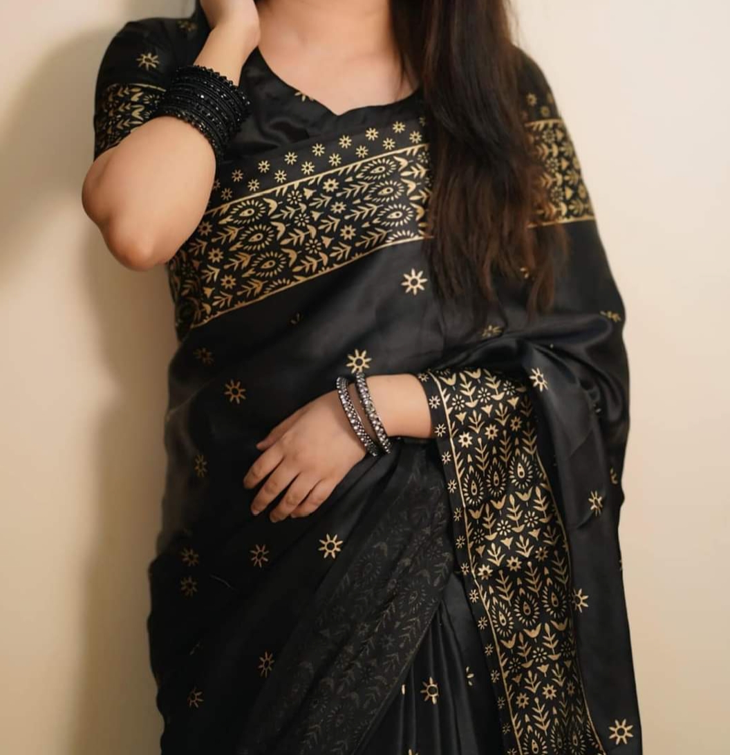জাপানি সিল্ক শাড়ী