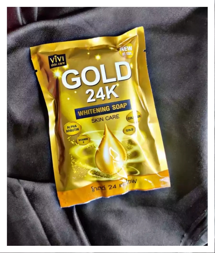 24 k gold soap