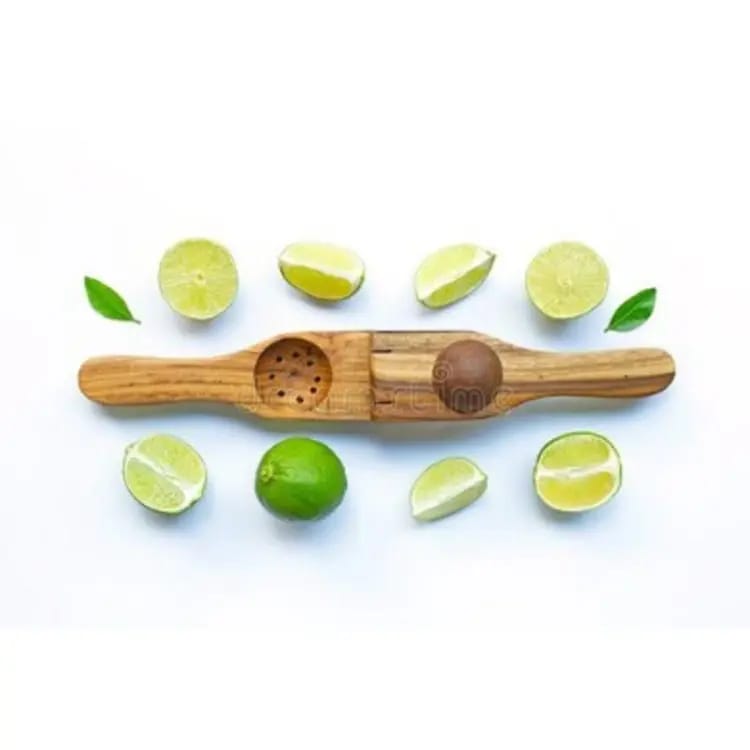 Wooden Lebu Chipa Machine/ Manual Hand Press Lemon Juicer Fruit Orange Juice Tool