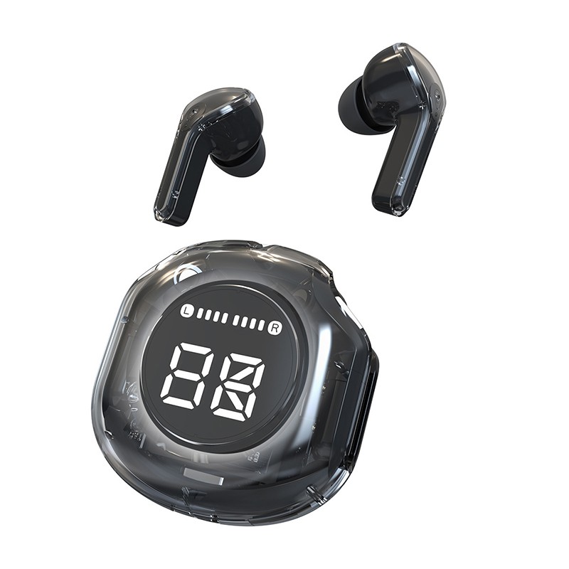 Ultrapods Pro Earbuds with Transparent Design, Bluetooth 5.3 E-Mart BD