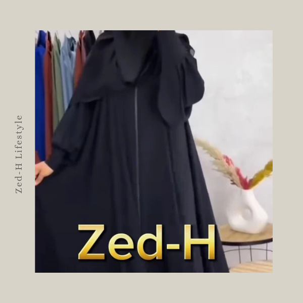 Zipper Abaya