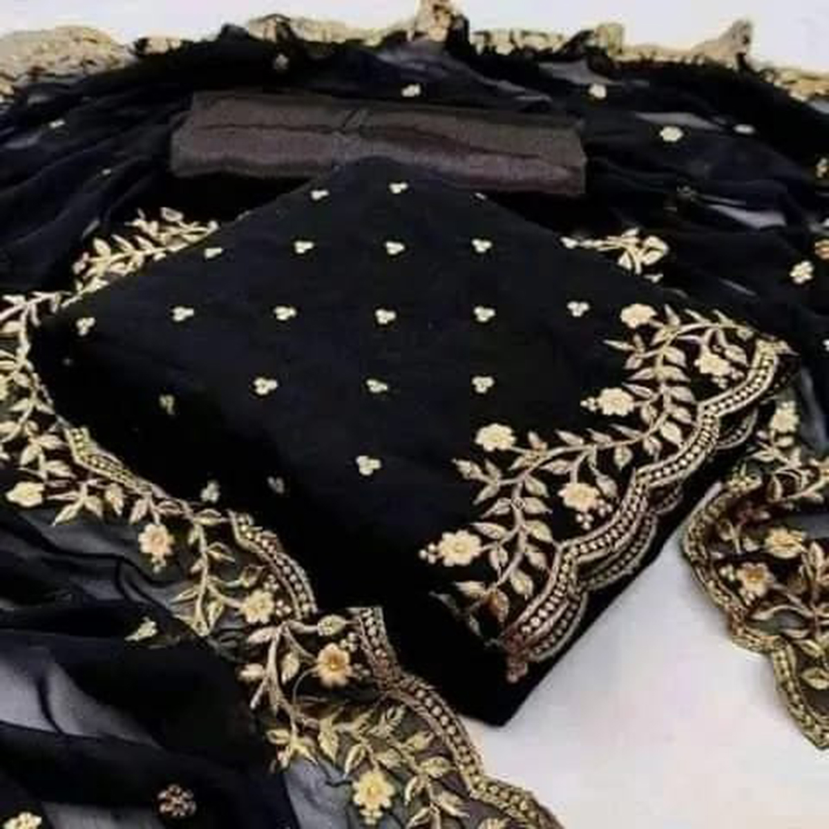 Embroidary Georgette 3 pcs