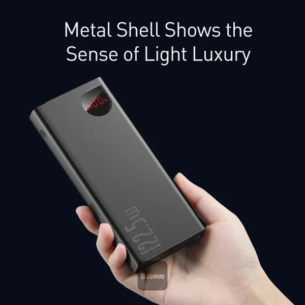?? ????_ Baseus Adaman 22.5w 20000 Mah Quick Charge Power Bank with Digital Display (100% Oreginal)