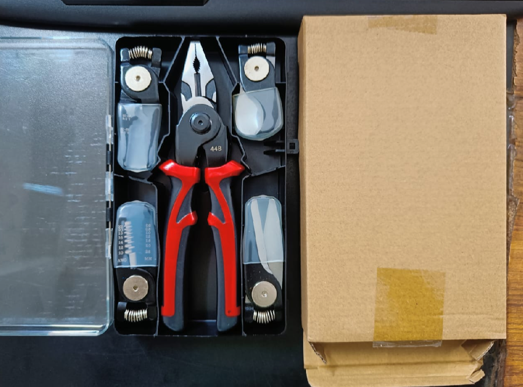 ?? ????_ Multifunctional Electrician Pliers 5 in 1 Replaceable Wire Stripping Pliers Wire Cutting Needle Nosed Pliers Special Tools.