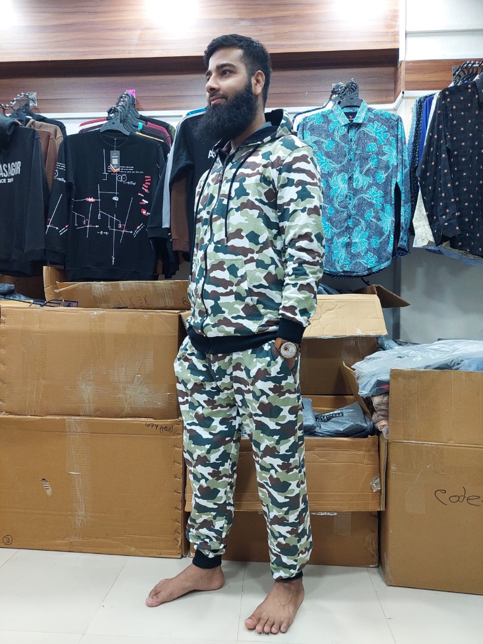 Hoodie and trouser combo