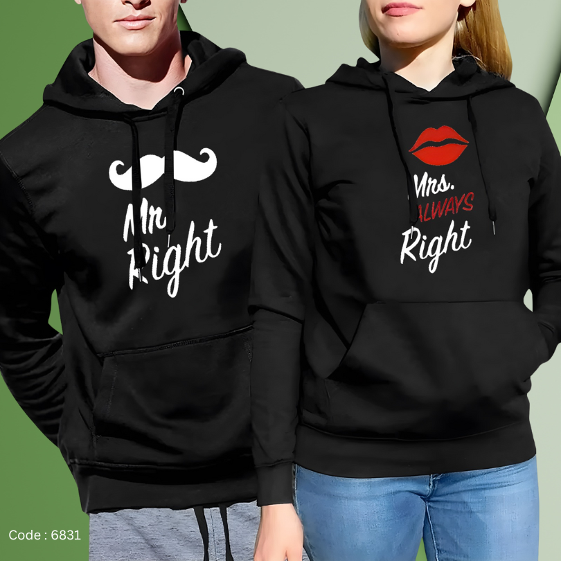 Comfortable Winter Couple Hoodie