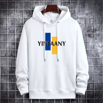 Men’s winter hoodie white