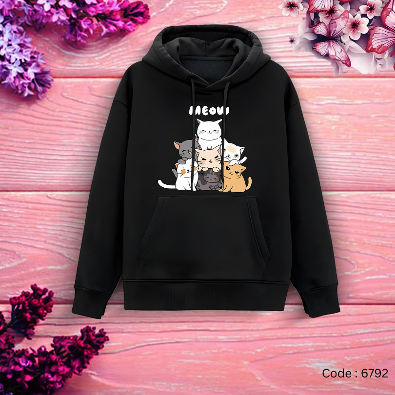 Comfortable winter hoodie for women