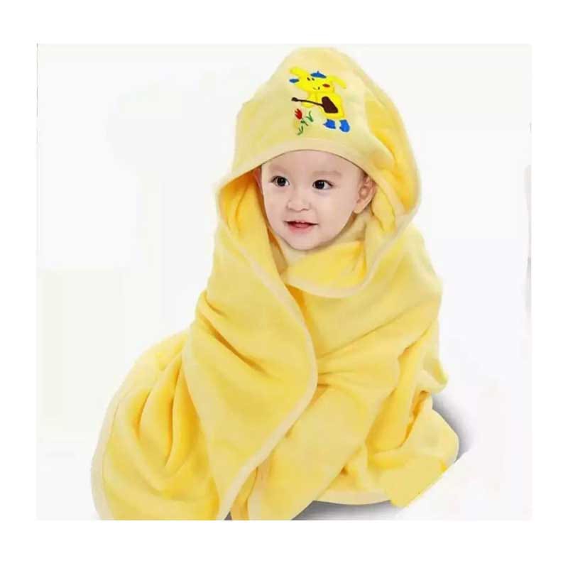 Newborn Wrap Blanket Cotton Fleece Blanket Children Bath Towel