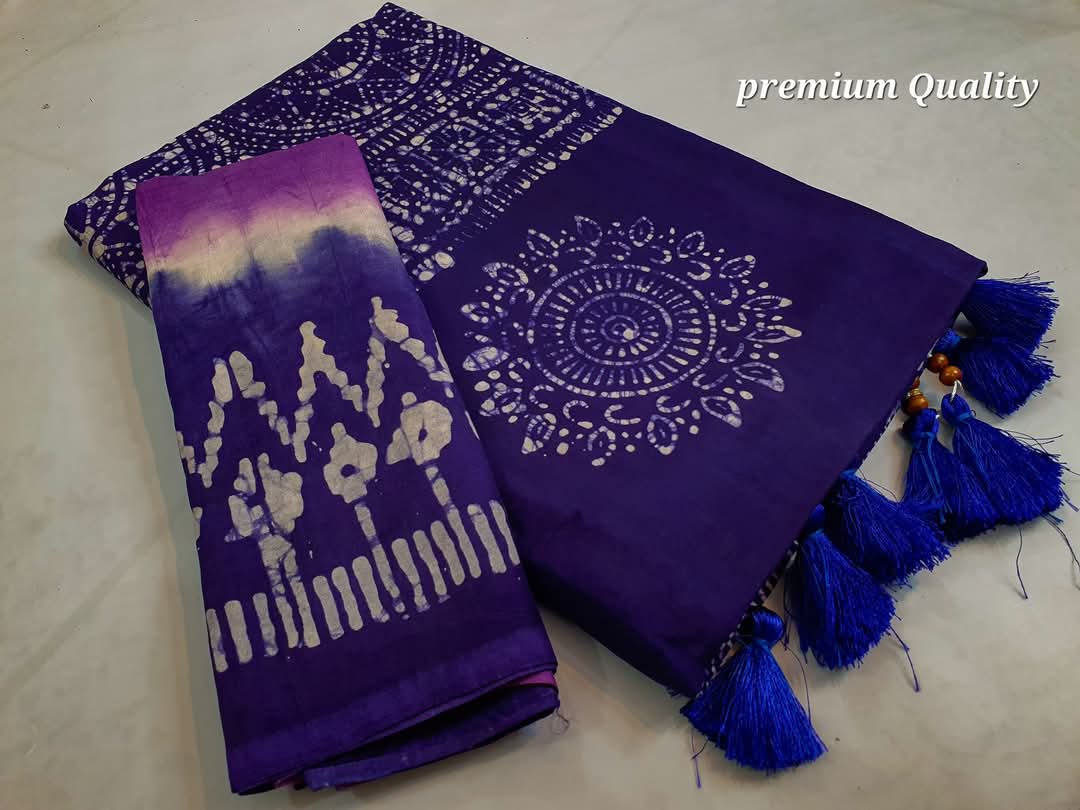 Original Pure Silk Batik Saree