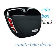Universal Bike Side Box for Motorcycle – Black