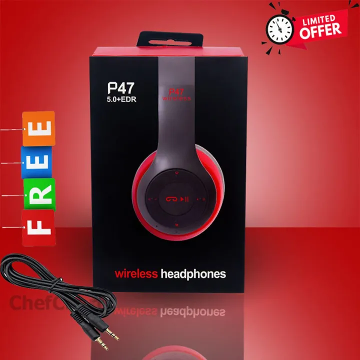 P47 – Wireless Bluetooth Headphone