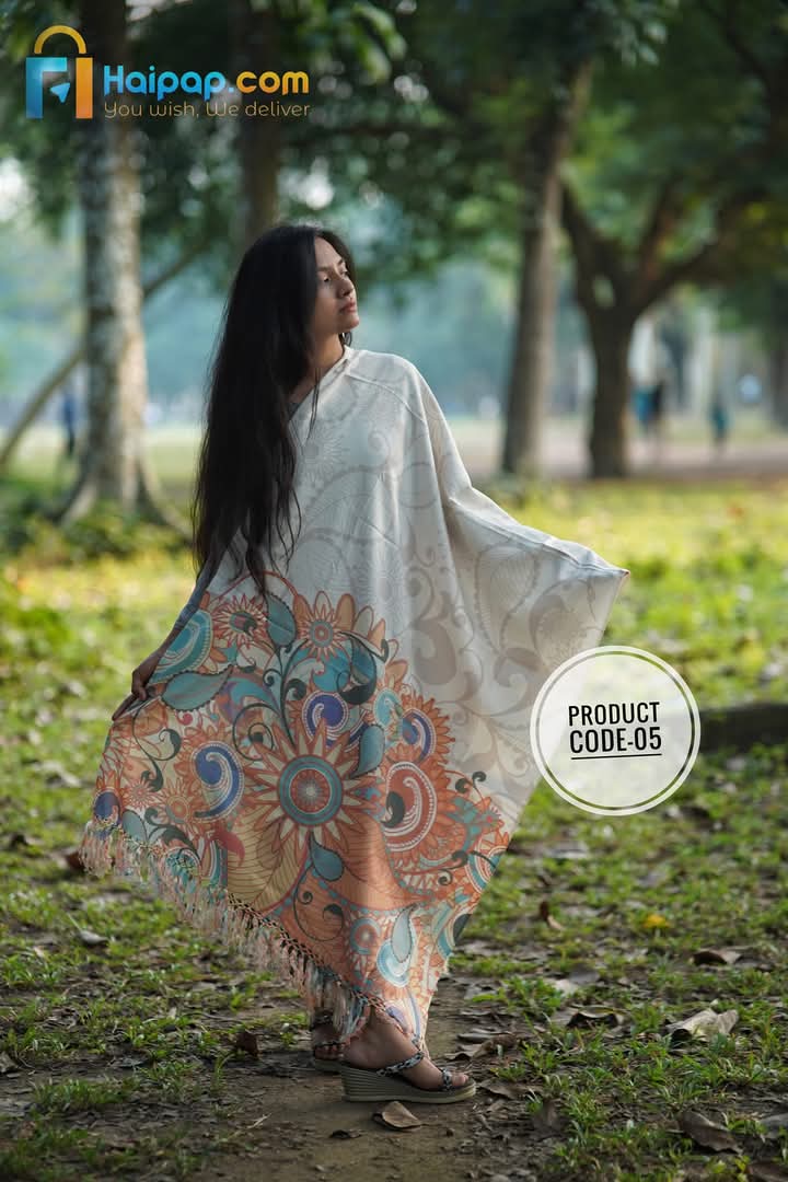 Digital Wooler shawl