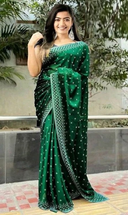 ইন্ডিয়ান জর্জেট শাড়ি