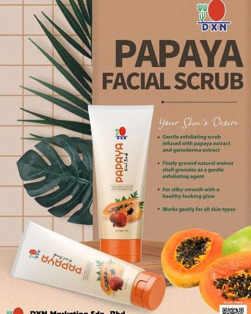 DXN Papaya Facial Scrub