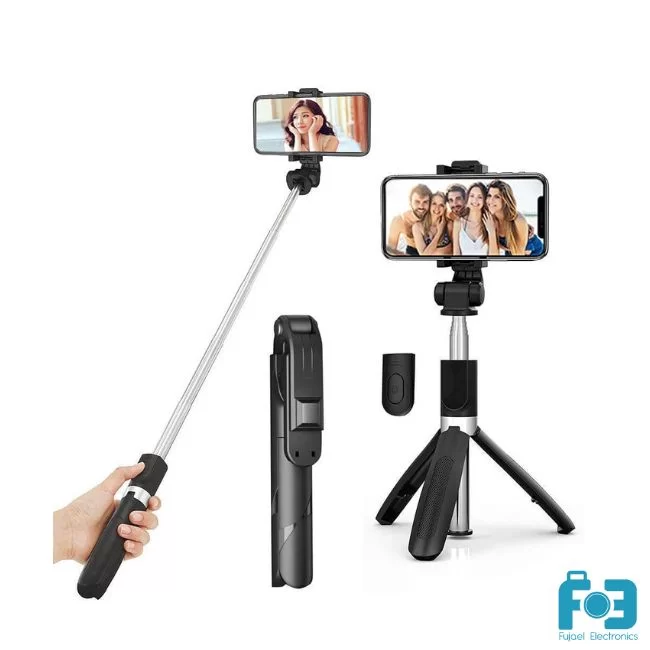 XT 02 Bluetooth Integrated Selfie Stick and Bluetooth Remote Control 7127
